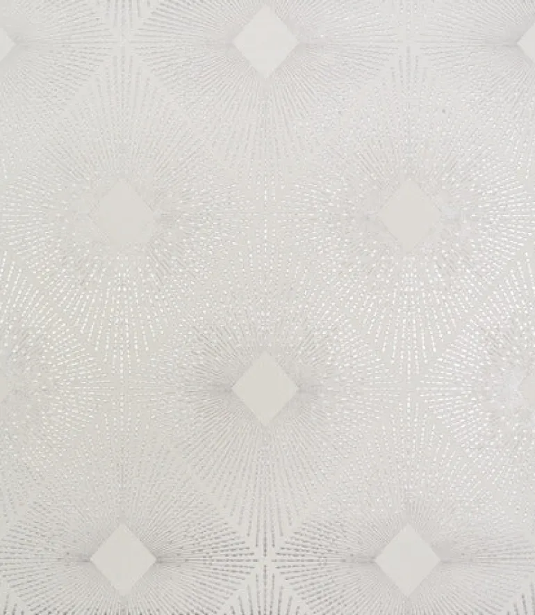 NW3591 Harlowe White/Silver Wallpaper
