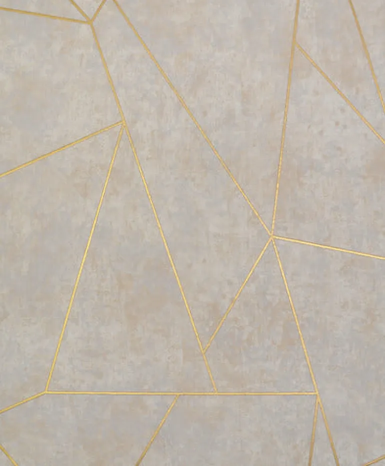 NW3504 Nazca Neutral/Gold Wallpaper