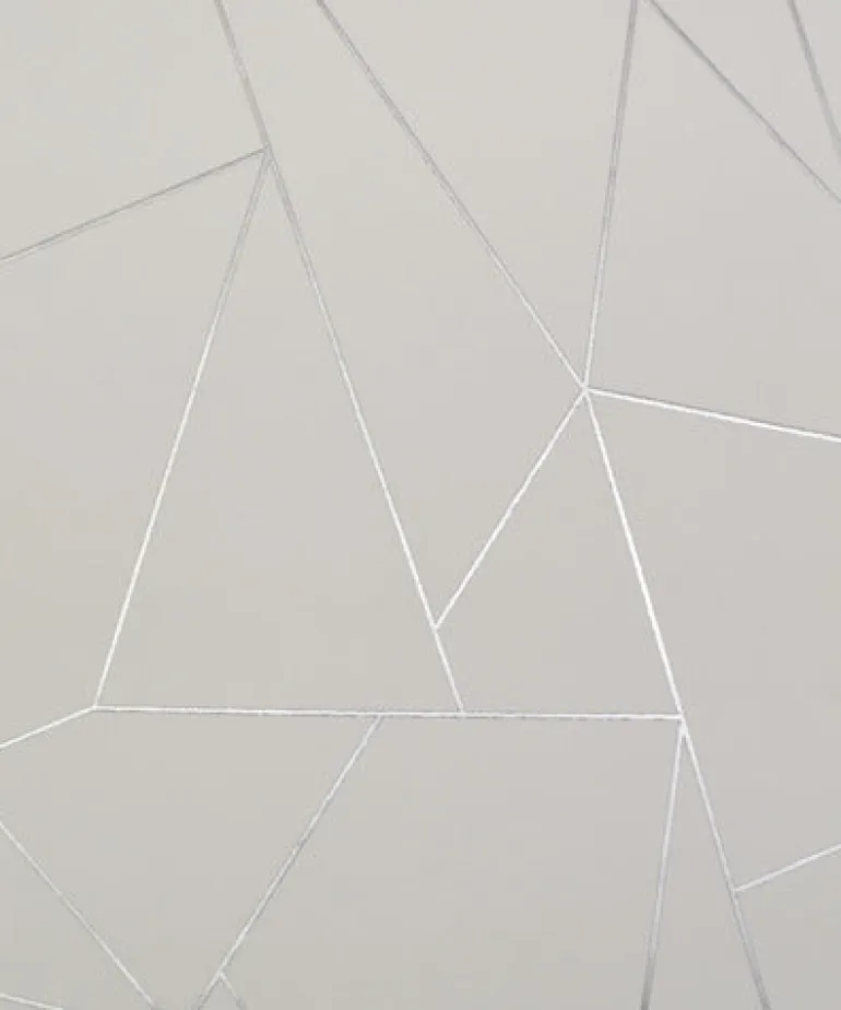 NW3501 Nazca White/Silver Wallpaper