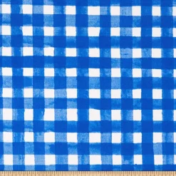 OD Picnic Check Cobalt Tempo Fabric