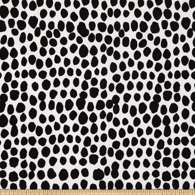 OD Signature Dot Black White Tempo Fabric