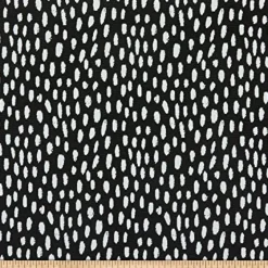 OD Terrasol Pebbles Black Tempo Fabric