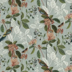 Parakeet Emb Vapor P/K Lifestyles Fabric