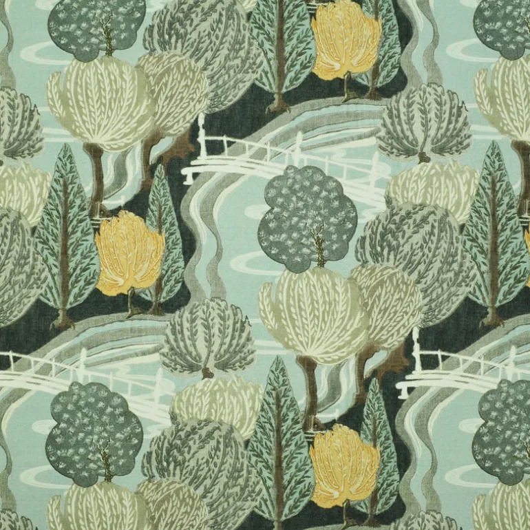 Parterre Garden Vapor P/Kaufmann Fabric