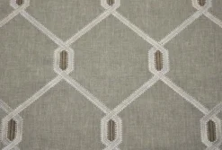 Patrick Fog Embroidered Trellis Swavelle Mill Creek Fabric