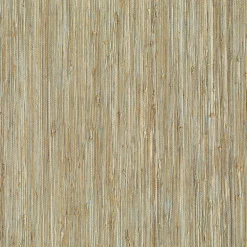 Patryk Aqua Grasscloth Wallpaper