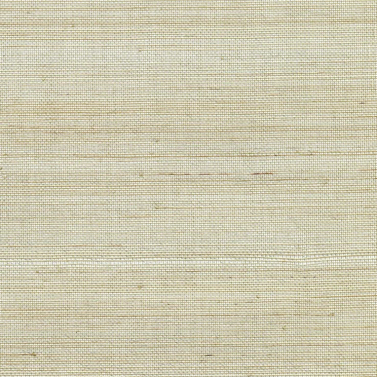 Pearl River Silver Grasscloth Wallpaper