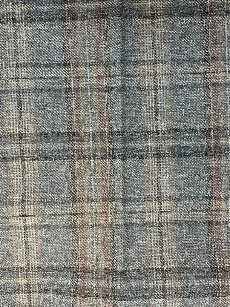 Plaid About You Brindle Swavelle Mill Creek Fabric