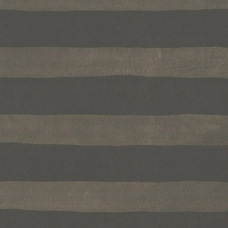 Rajah Charcoal Stripes Wallpaper