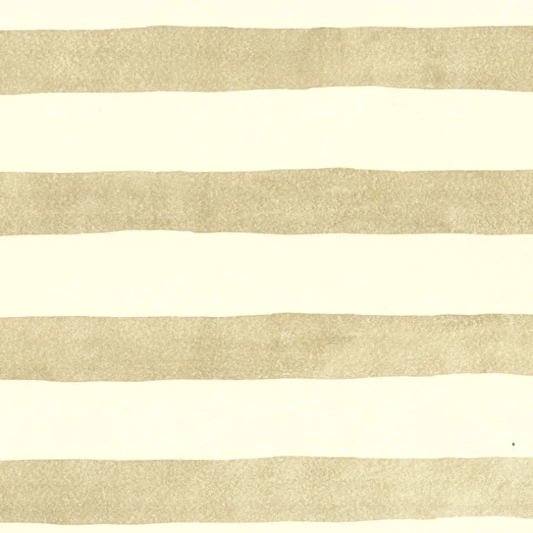 Rajah Gold Stripes Wallpaper