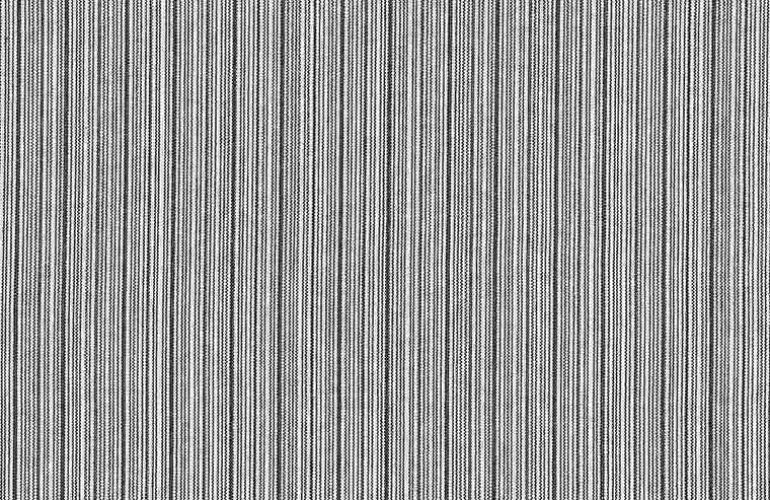 Random Pin Stripe Black White Laura Kiran Fabric