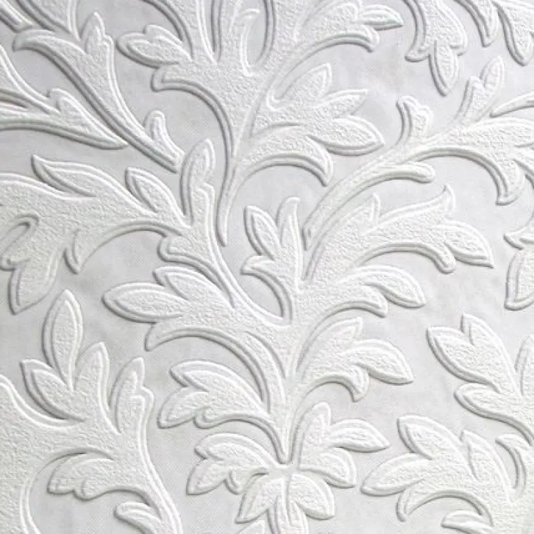 437-RD80026 High Leaf Paintable Textured Vinyl