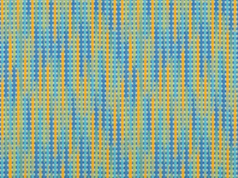 Reggae Stripe Capri Blue Covington Fabric