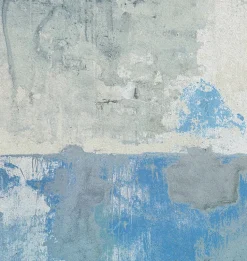 Resource Blue Grey Weathered Wall Mural