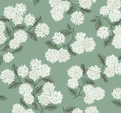 RI5145 Jade Hydrangea Wallpaper