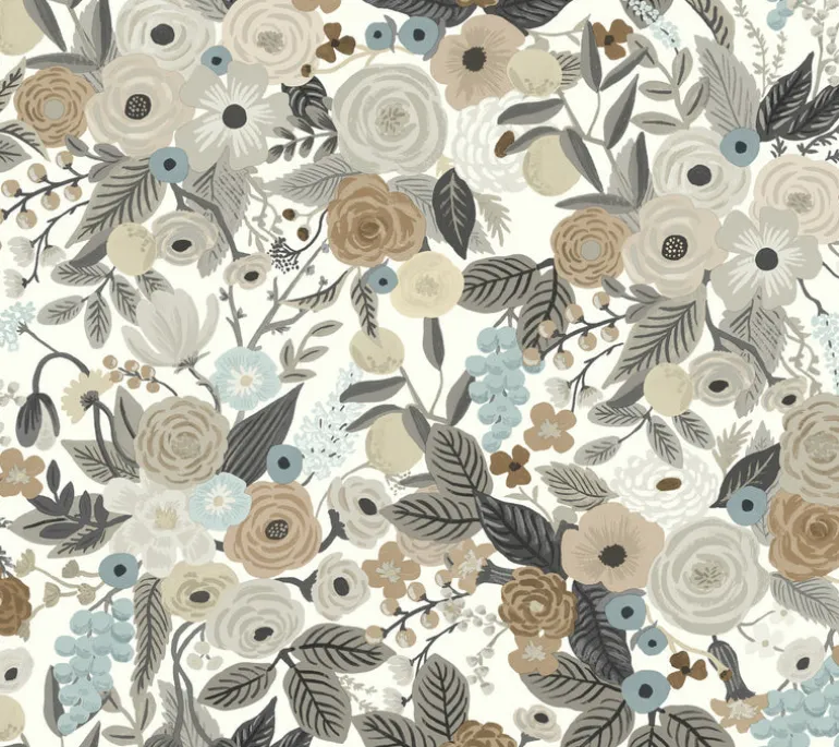 RI5121 Rifle Paper Co Brown/Beige Garden Party Wallpaper