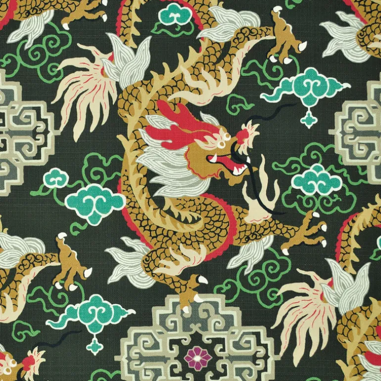Royal Dragon Ebony P/Kaufmann Fabric
