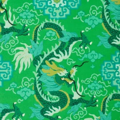 Royal Dragon Jade Green P/Kaufmann Fabric