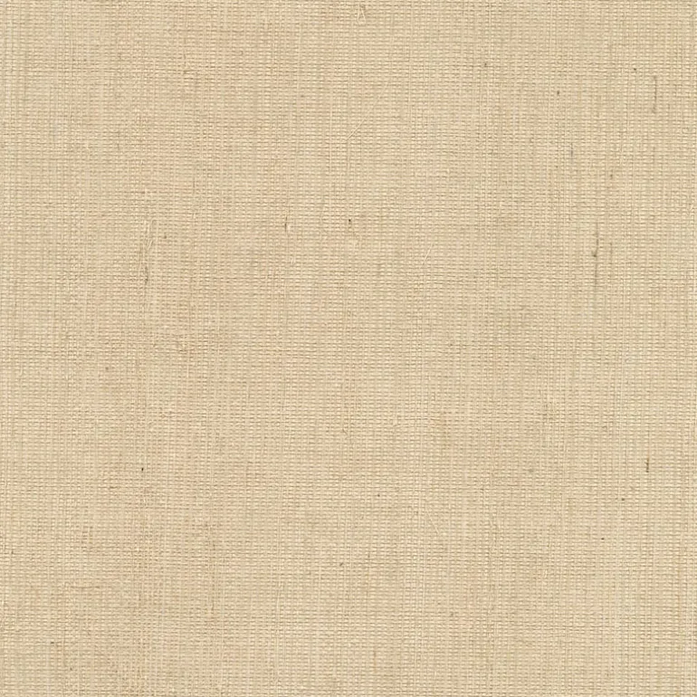 Ruslan Beige Grasscloth Wallpaper