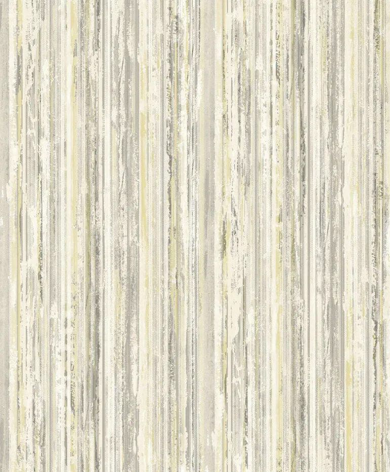 Savanna Taupe Stripe Wallpaper