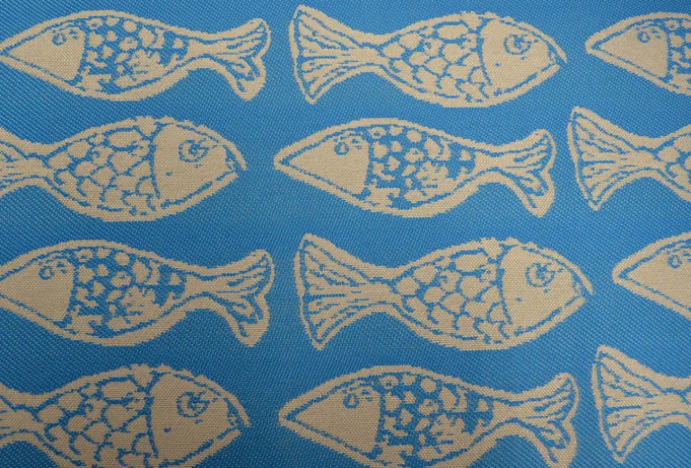 School Of Fish Caribe Covington Outdoor Fabric