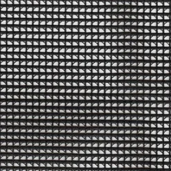 Screening Heavy Mesh Black Fabric