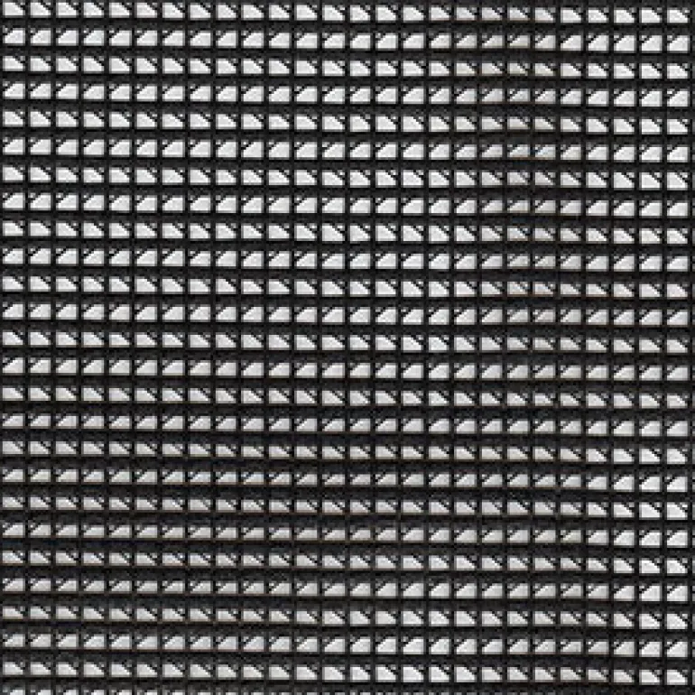 Screening Heavy Mesh Black Fabric