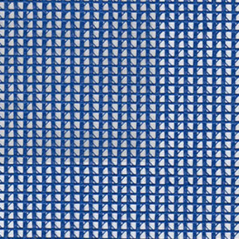 Screening Heavy Mesh Blue Fabric
