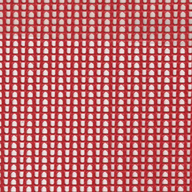 Screening Heavy Mesh Red Fabric
