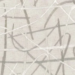 Scribble Platinum Regal Fabric