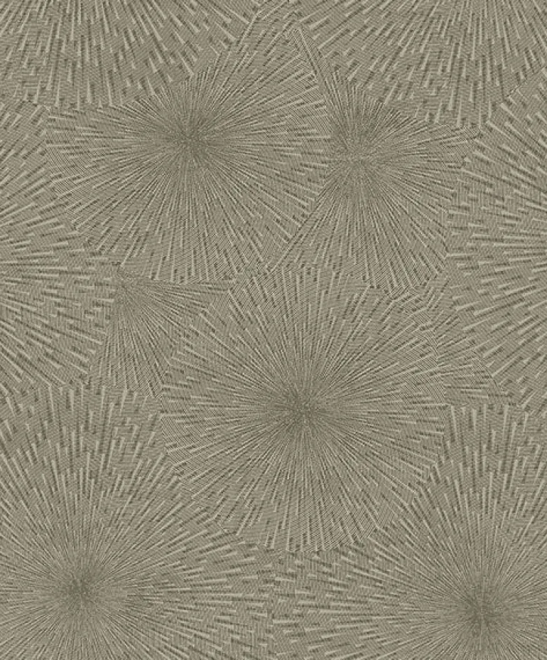 2959-SDM04003 Zion Coffee Starburst Wallpaper