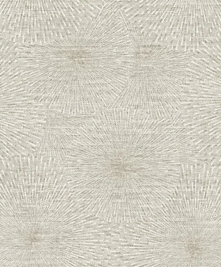 2959-SDM04002 Zion Taupe Starburst Wallpaper