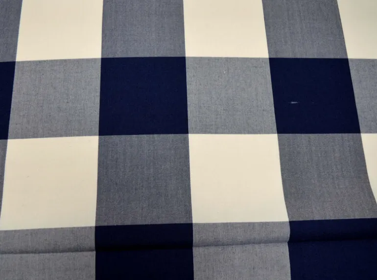 Seaside Navy P Kaufmann Outdoor Fabric