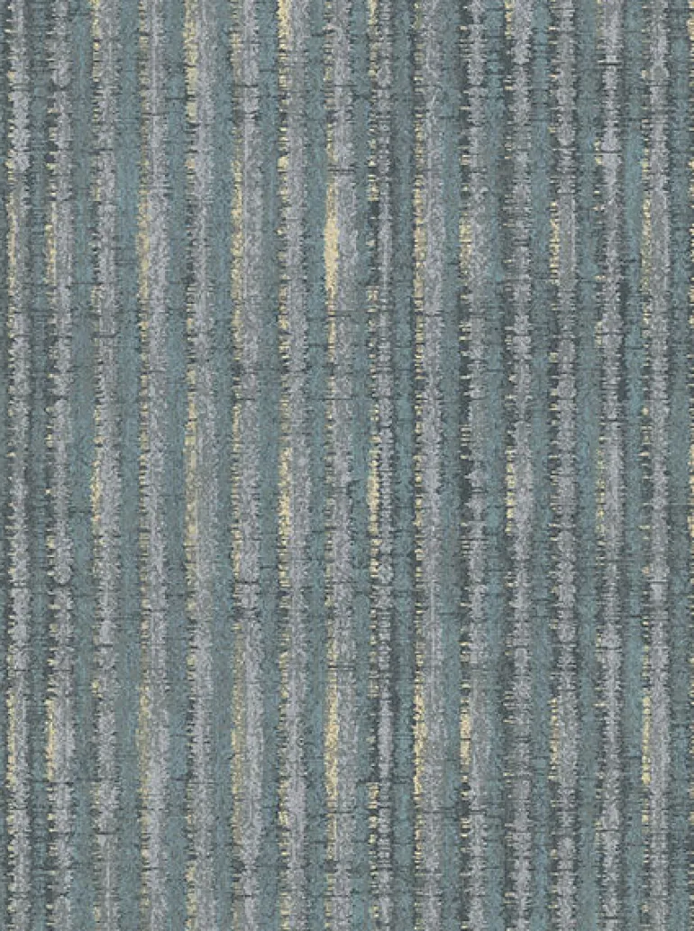 2909-SH-13016 Annabeth Teal Distressed Stripe Wallpaper