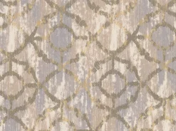 2909-SH-13028 Dashwood Taupe Distressed Trellis Wallpaper