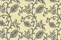 Shalimar Print Grays Laura Kiran Fabric
