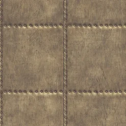 Sheet Metal Brass Rivets Wallpaper