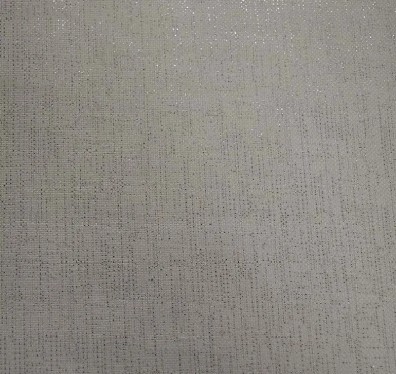 Shimmer White Silver Regal Fabric