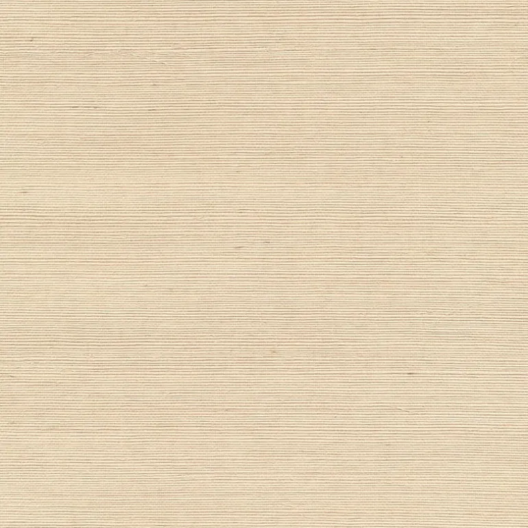 Shinko Champagne Grasscloth Wallpaper