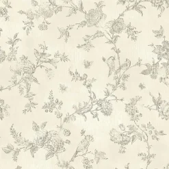 Singapore Cream Toile Wallpaper