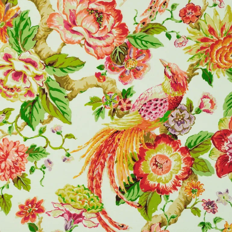Sissinghurst Tangerine P/Kaufmann Fabric