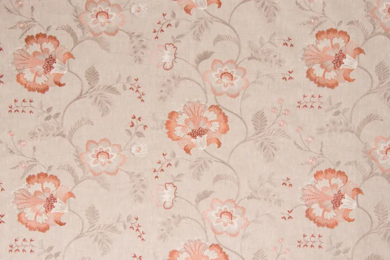 Social Graces Coral Swavelle Mill Creek Fabric