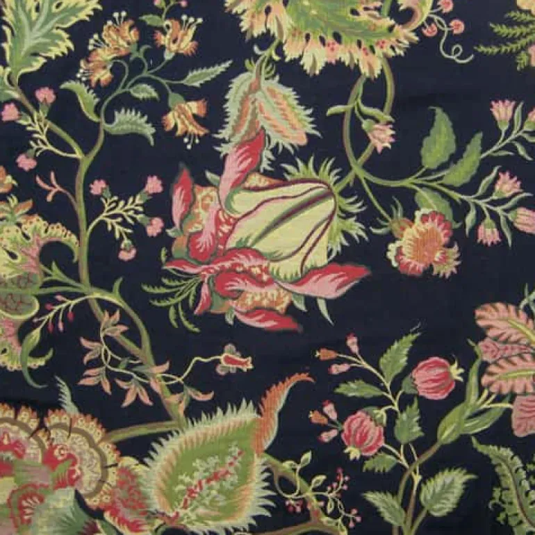 Spencer Black Regal Fabric