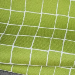 Squared Away Lime Culp Fabric