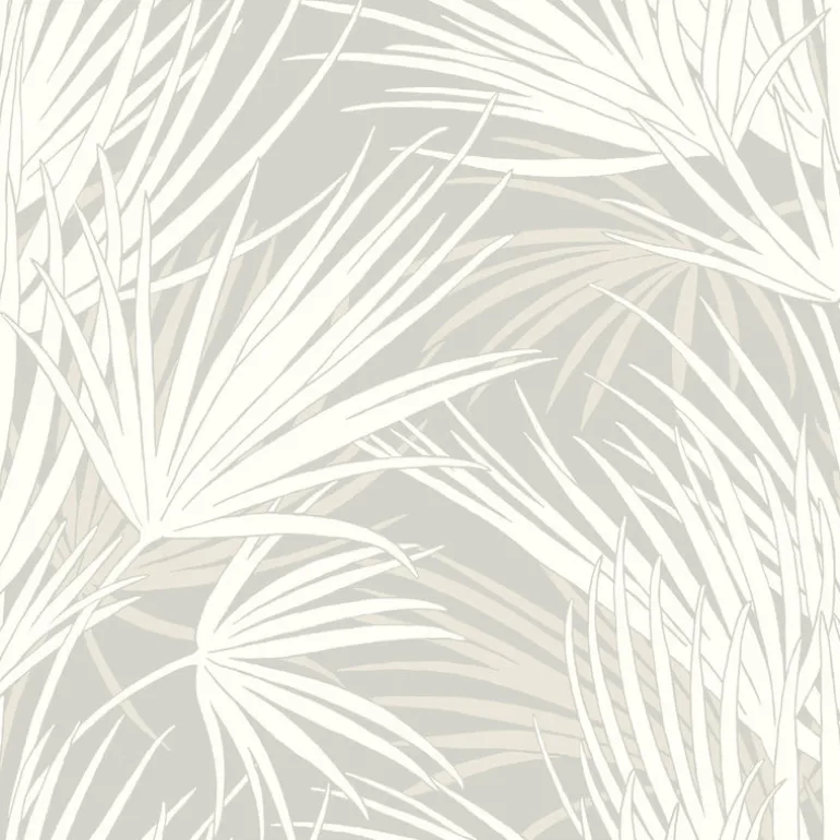 SS2541 Gray Palmetto Wallpaper