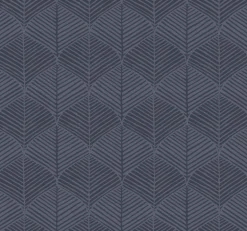 SS2564 Navy Palm Thatch Wallpaper