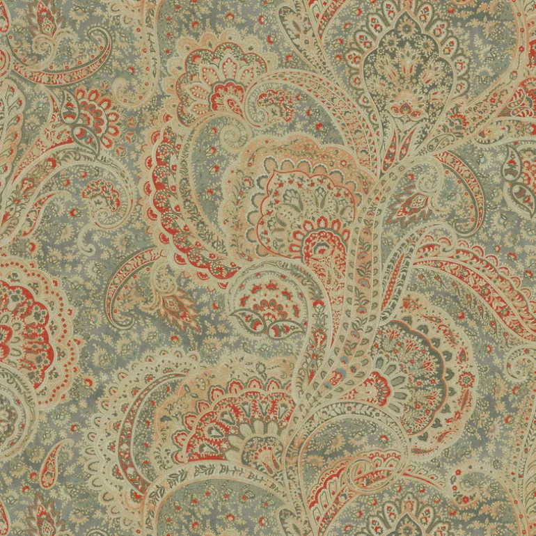 Sultan's Paisley 409261 Ember PKL Studio Fabric