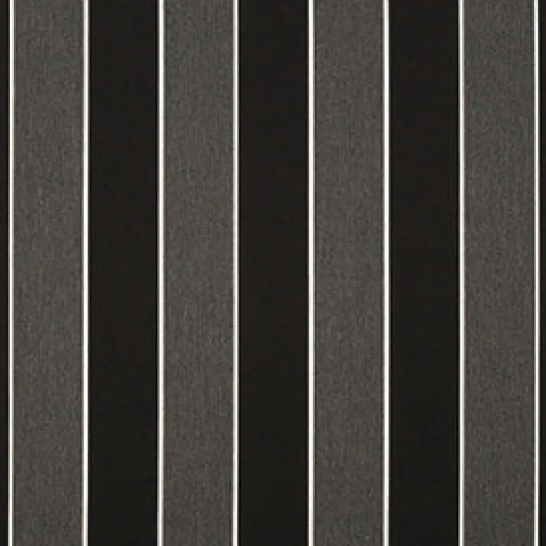Sunbr Furn Stripe Peyton 56075-0000 Granite Fabric