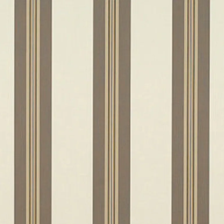 Sunbr 46" 4945 Taupe Tailored Bar Stripe Fabric