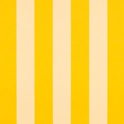 Sunbr 46" 5702 Yellow/White 6 Bar Fabric